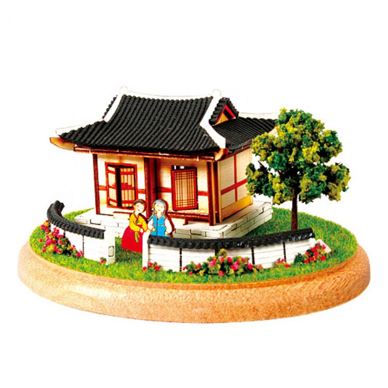 Nhà nhỏ Yeonggongbang Nhà lát gạch Diorama (YM984)