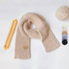 Bear DIY Shawl Kit Đan Người mới bắt đầu Sở thích Bộ quà tặng Gói Quà tặng Dễ thương