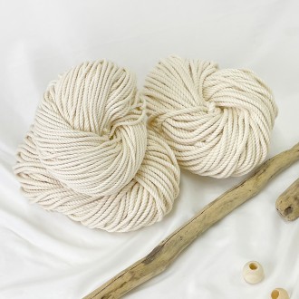 Sợi cao cấp cuộn dây cotton tự nhiên 48 go - 180 go chất liệu macrame