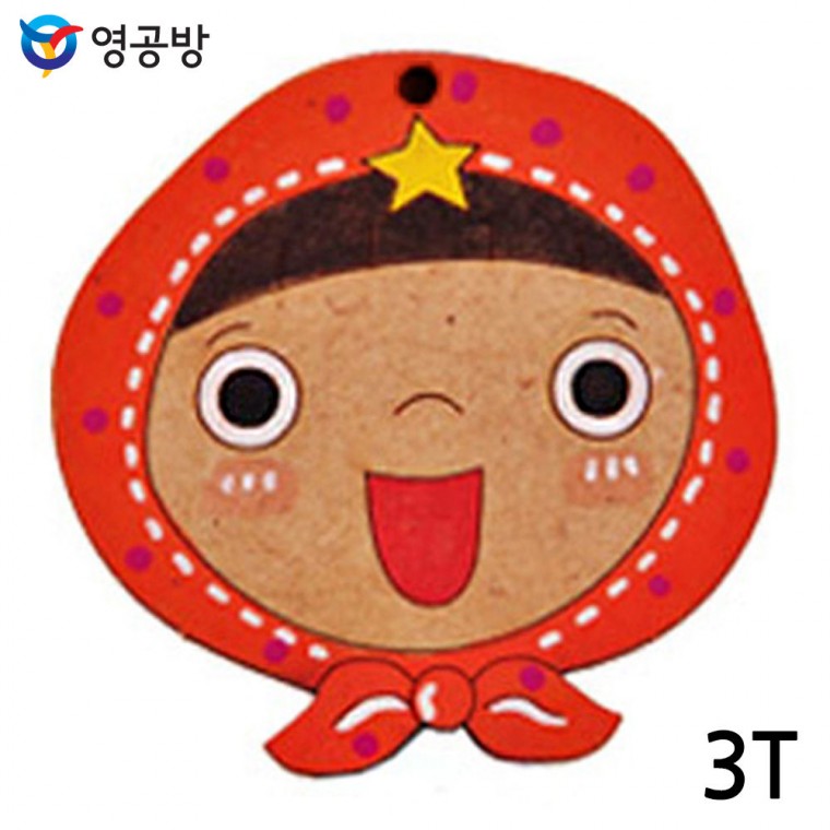 Vải quấn Yeonggongbang girl 3T (WA-501) (10 cái) lỗ nối (có chữ O) (nghệ thuật gỗ trải nghiệm)