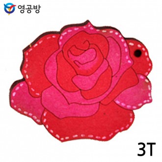 Yeonggongbang Rose 3T (WA-511) (10 cái) Lỗ kết nối (có chữ O) (Gỗ nghệ thuật trải nghiệm)