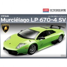 Học Viện Nhựa Model XD 1 đến 24 Lamborghini Murcielago LP 670-4 SV (15118)