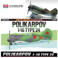 Học viện 1-48 POLIKARPOV I-16 Loại 24 (12314)