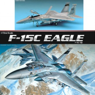 Học Viện Nhựa Model 1/72 F-15C Eagle (12476)