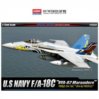 Học viện 1-72 Hải quân Hoa Kỳ FA-18C VFA-82 Marauders (12534)