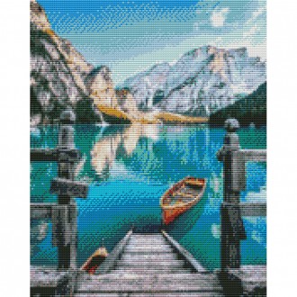 Harmony Art DIY Trang sức Tranh thêu chữ thập Loại 40X50 Hồ