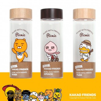 Kakao Friends Picnic Kakao Nature Bottle Chai nước