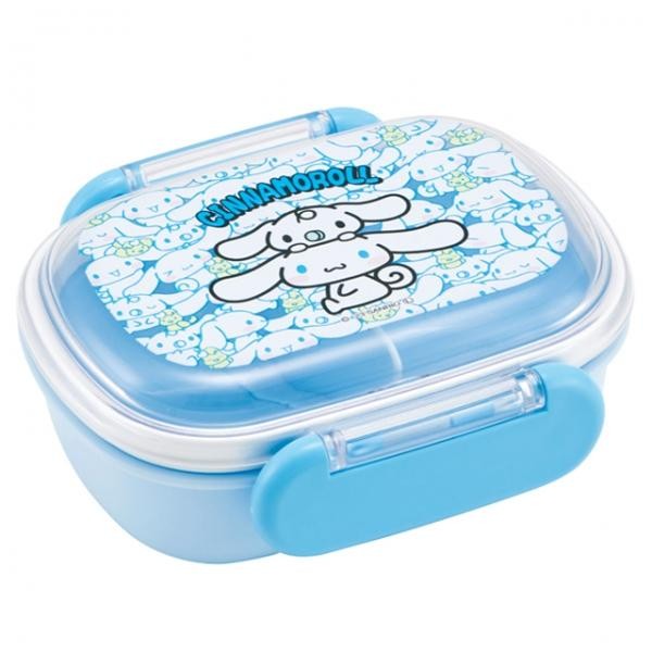 Hộp cơm trưa Sanrio Cinnamoroll 270ml Hộp cơm tròn 1 tầng hình vòm