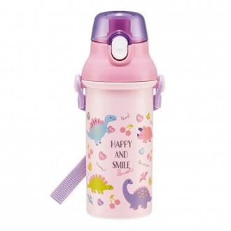 Bình nước một chạm Skater Happy Smile 480ml