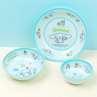 Cinnamoroll Easy Stack Melamine Air Bowl Pasta Bowl Set 3P