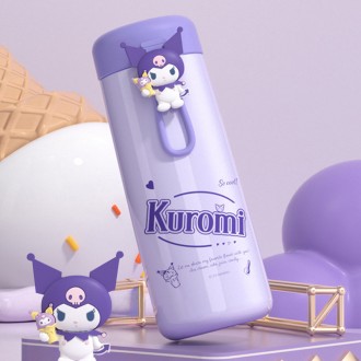 Cốc inox Sanrio Kuromi Pastel 350ml