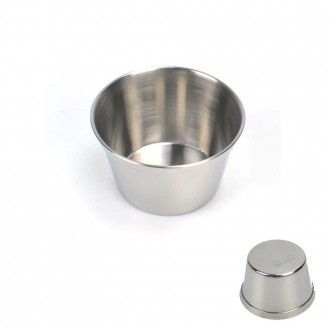 Bát nước sốt inox thương mại nhỏ