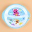 Đĩa ăn nhẹ có tay cầm Pinkfong melamine