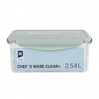 Hộp kín hình chữ nhật Didi Shop Clear Plus Chefwear 2.54L (798562)