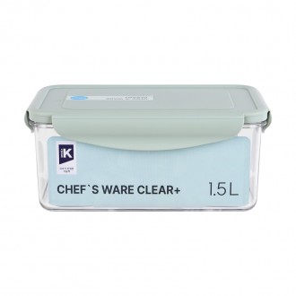 Hộp kín hình chữ nhật Didi Shop Clear Plus Chefwear 1.5L (798555)