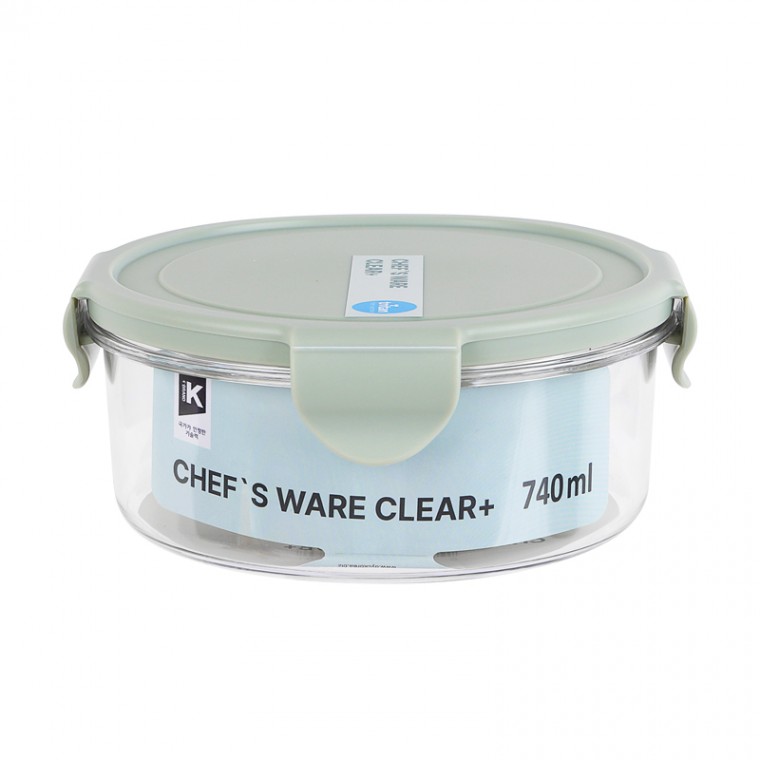 Hộp kín tròn Didi Shop Clear Plus Chefwear 740ml (798661)