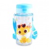 Bình nước có ống hút chống tràn Pinkfong Baby Shark 350ml