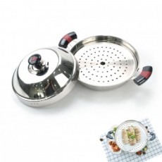 27 loại nồi hấp inox số 1 hấp bánh bao mì shabu-shabu