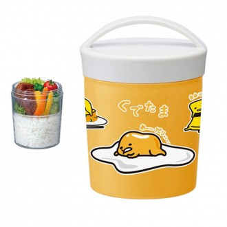 Hộp cơm trưa cafe 2 tầng nhân vật trượt băng (Gudetama)