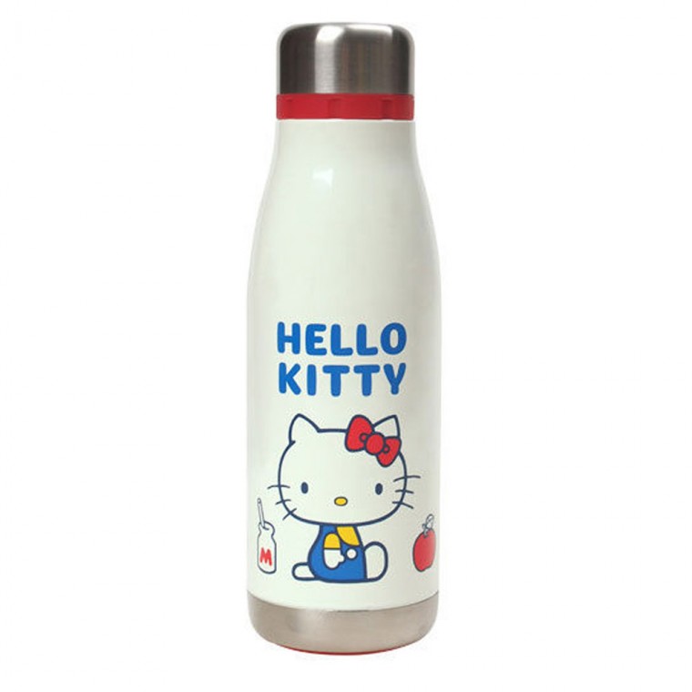 Bình Nước Inox Skater Character 400ml (Hello Kitty Retro Stylish)