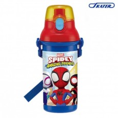 Bình nước một chạm Skater Spidey 480ml