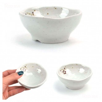 Melamine Ẩm thực Hàn Quốc Món ăn Nhật Bản Nước tương Wasabi Sốt gia vị Chojang Bát Jongji Bát nước Bát gia vị đường kính 8,3x3,8cm Số 15