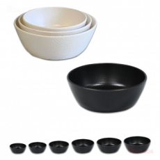 Melamine Hanjeongsik phục vụ món tráng miệng bát mì bát mì nước kim chi dongchimi bát cơm Nhật bát đường kính 17,3cm 18,9cm 20,8cm