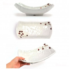 Melamine Nhật Bản Sukidashi Tempura Đĩa Phong Cách Hàn Quốc Salad Món Tráng Miệng Bát Ăn Tráng Miệng Bát Đĩa Phụ Đĩa Ăn Phụ Chiều Dài 28.7Cm Số 6