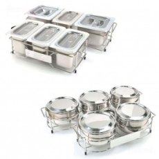 27 loại hộp đựng gia vị bàn tròn inox hộp đựng gia vị hộp đựng gia vị hộp đựng kim chi đa năng hộp đựng kim chi hộp đựng topping nhà bếp hộp đựng bát đĩa bên 2 cổng 3 cổng