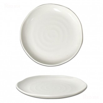 Nhóm Melamine phục vụ thức ăn tự chọn đĩa hấp gia vị chua ngọt đĩa thịt lợn cốt lết đĩa nấu đường kính 30cm 32,5cm