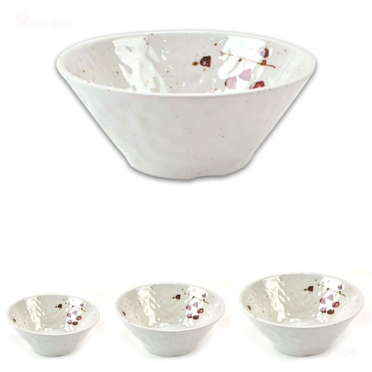 Melamine Món ăn Hàn Quốc Nhật Bản Air Cơm Bát Cơm Phục vụ Mì Ramen Udon Jjamppong Bát Số 1 Số 2 Số 3 Số 4 Số 5