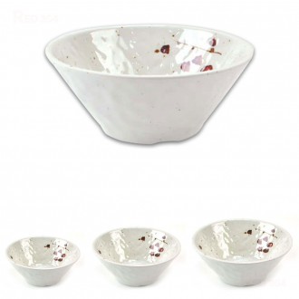 Melamine Món ăn Hàn Quốc Nhật Bản Air Cơm Bát Cơm Phục vụ Mì Ramen Udon Jjamppong Bát Số 1 Số 2 Số 3 Số 4 Số 5