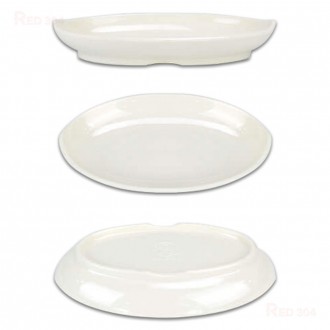 Melamine sundae tteokbokki chiên snack đĩa kim chi củ cải Hàn Quốc đĩa kim chi món ăn kèm đĩa dài 21cm 23.2cm 25cm