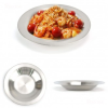 27 loại mì ống inox spaghetti salad tráng miệng món ăn phương Tây phỏng vấn cơm cà ri bát đường kính 30,5cm