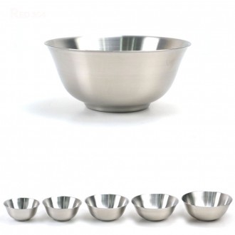 27 loại kem inox, đá bào đậu đỏ, tô salad hoa, tô đá bào, tô tráng miệng, tô tráng miệng, 12,6cm, 14cm, 15,9cm, 17,1cm, 18,1cm