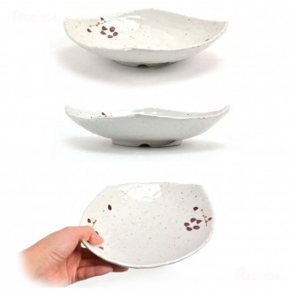 Đĩa trước Melamine phong cách Hàn Quốc namul kim chi món ăn kèm bát ăn kèm sukidashi Nhật Bản salad tráng miệng đĩa ăn kèm 21,7cm