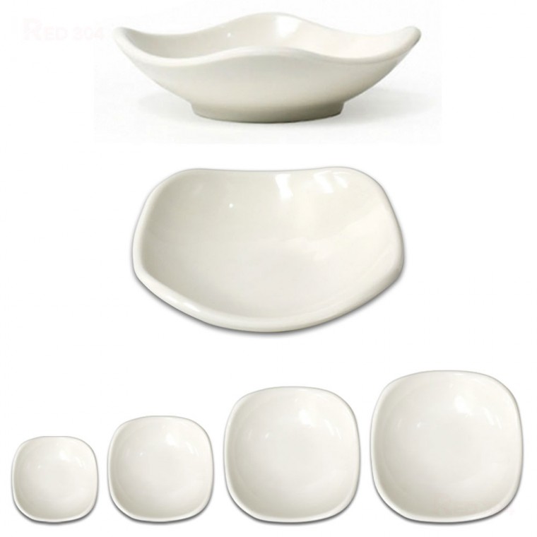 Melamine Vuông Thực Phẩm Hàn Quốc Đĩa Trước Đĩa Phụ Món Ăn Phụ Rau Kim Chi Phụ Món Ăn Bát Bên Đĩa Đĩa 13.7 Cm 15 Cm 17.2 Cm