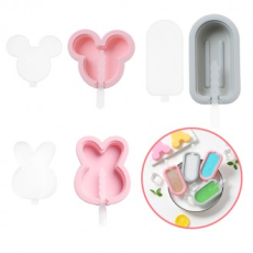 Khuôn làm kem silicone handmade 1 chiếc 3 loại RD-10716