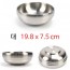 27 loại máy làm mì lạnh hai lớp inox cao cấp tô mì lạnh lớn 19,8x7,5cm 1p