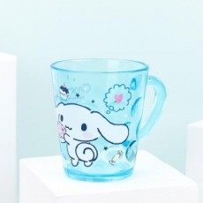 Cốc đựng nước uống có tay cầm Sanrio Cinnamoroll trong suốt 230ml