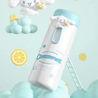 Bình giữ nhiệt lạnh cách nhiệt Sanrio Cinnamoroll Pastel 350ml