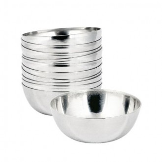 Ly uống nước inox (10 chiếc) Ly Makgeolli dùng trong thương mại