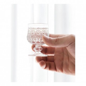 Noblesse Petit Soju Glass 6P Bộ Cốc Uống Nước Nến Thủy Tinh Hộp Đựng Cốc Thủy Tinh Vintage Cốc Thủy Tinh Pudding Cup