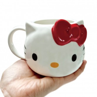 Cốc trượt ván Hello Kitty Pottery 3D Pretty Mug Cup 390ml