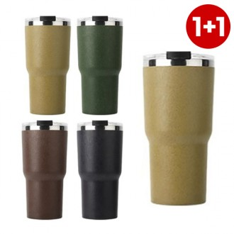 [1+1] Grand Tumbler thân thiện với môi trường từ thiên nhiên 500ml+500ml