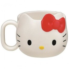 [Giao hàng tận công ty] Cốc có băng mặt 3D Sanrio Hello Kitty