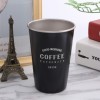 Cốc nước bằng thép không gỉ Jdm I'm Coffee 500ml Cốc nước bằng thép không gỉ màu đen