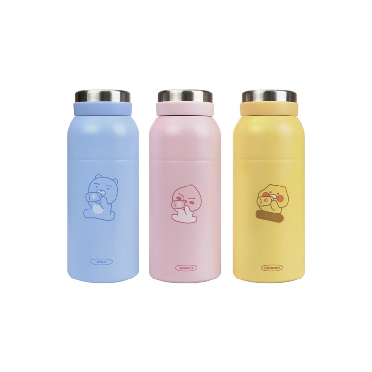 Kakao Friends Milky Steel Tumbler Nhân vật Ryan Apeach Chun-sik