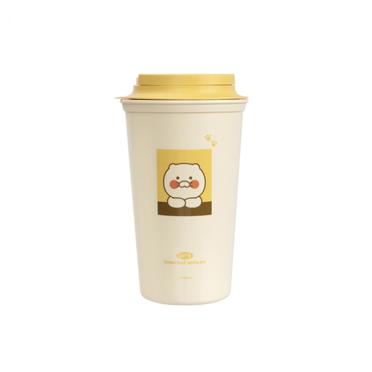 Kakao Friends Chunsik Basic PP Tumbler Chai nước hình nhân vật 453ml