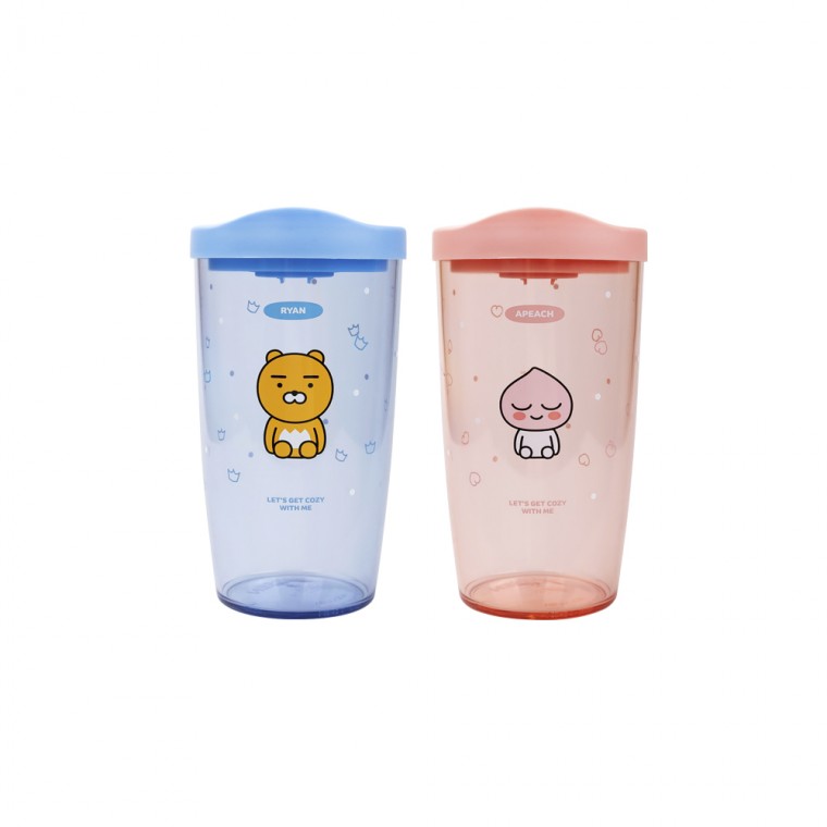 Kakao Friends Color Slide Tumbler 473ml Character Apeach Ryan